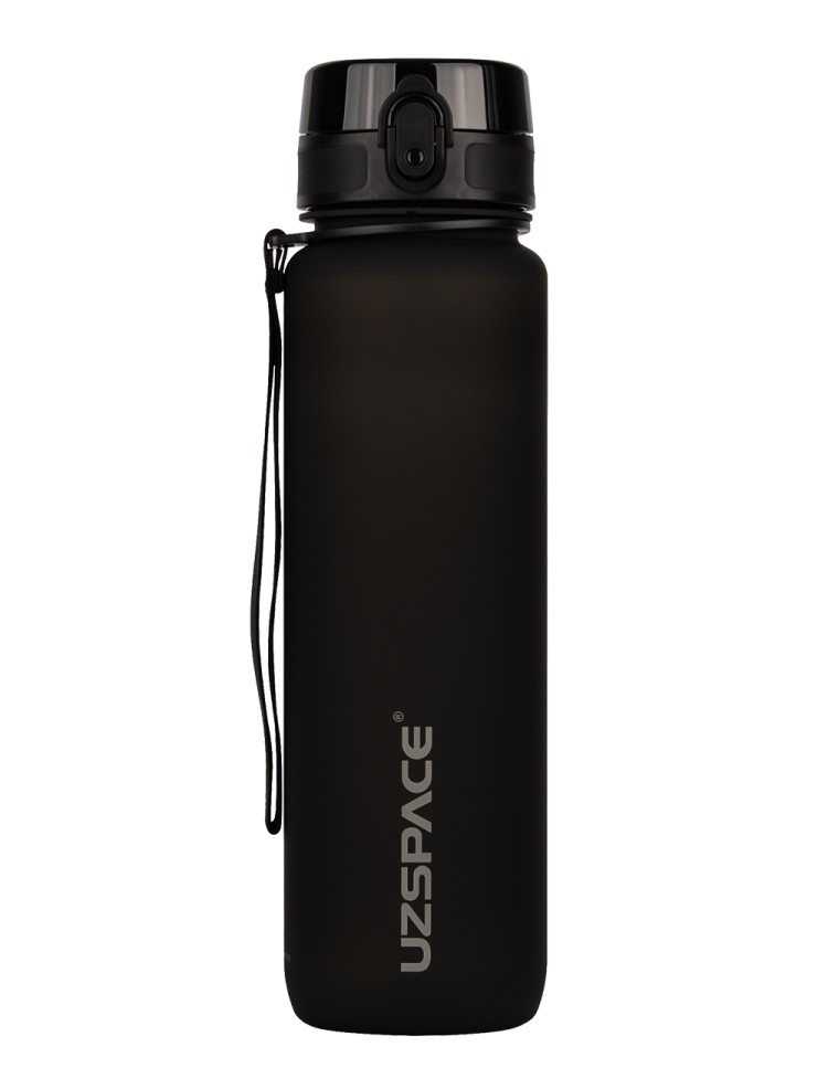 Бутылка для воды UZSPACE Frosted черная 3038-010 изображение 2