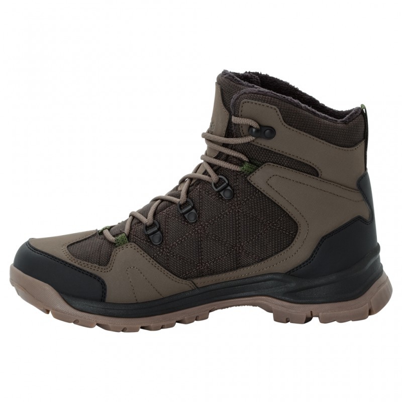 Ботинки мужские Jack Wolfskin COLD TERRAIN TEXAPORE MID M коричневые 4020502-5209 изображение 4
