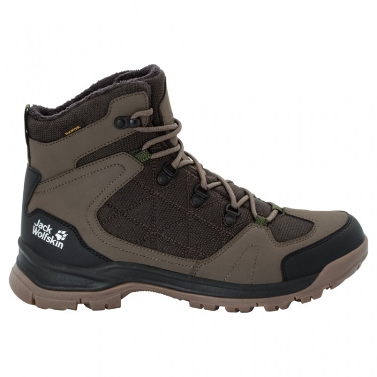 Ботинки мужские Jack Wolfskin COLD TERRAIN TEXAPORE MID M коричневые 4020502-5209 изображение 1