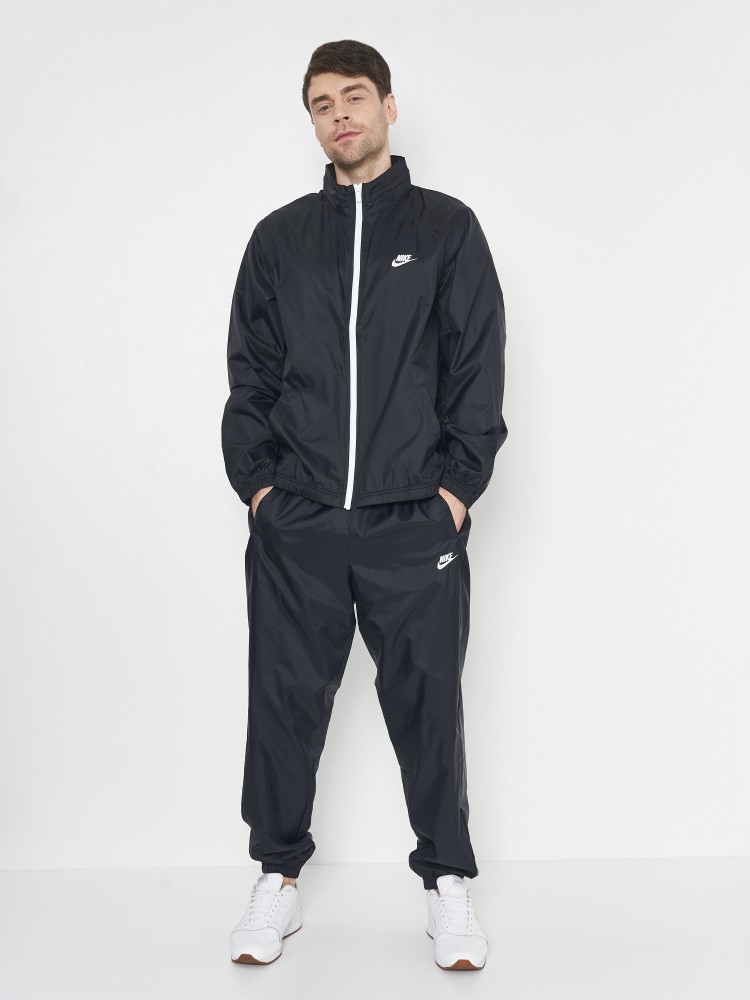 Костюм чоловічий Nike M NK CLUB LND WVN TRK SUIT чорний DR3337-010 изображение 2