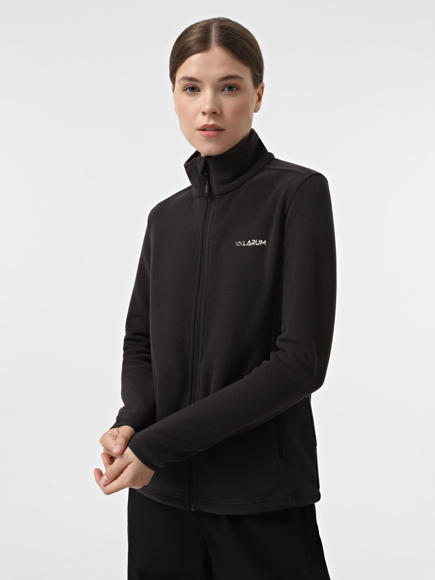 Толстовка женская Larum Polartec черная 102503-010 изображение 2