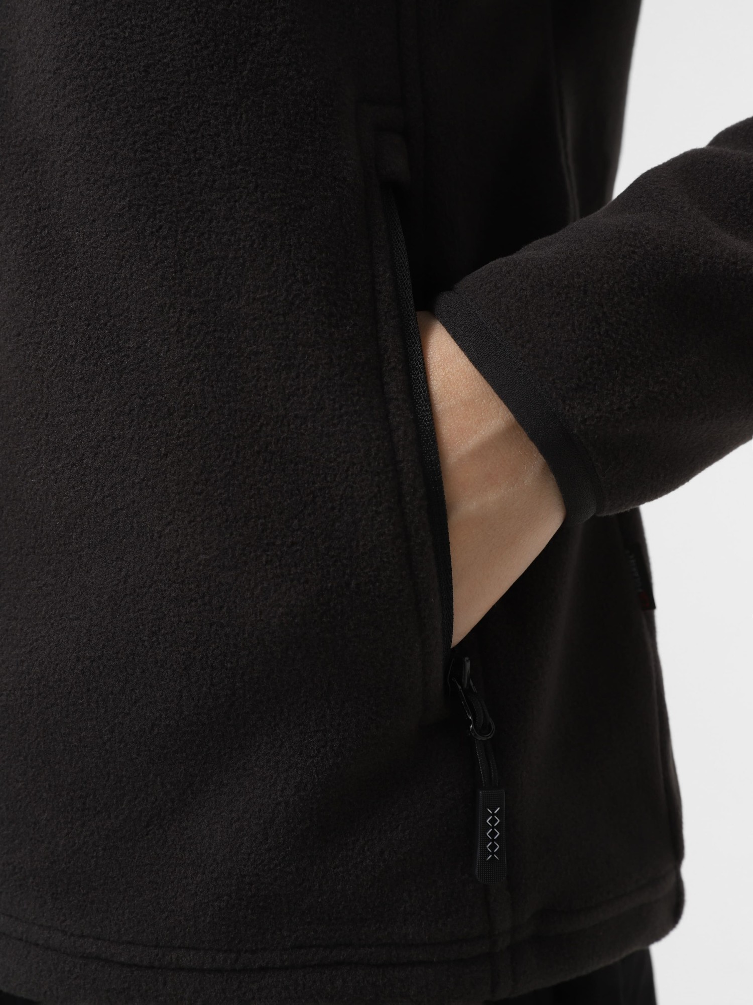 Толстовка женская Larum Polartec черная 102503-010 изображение 5