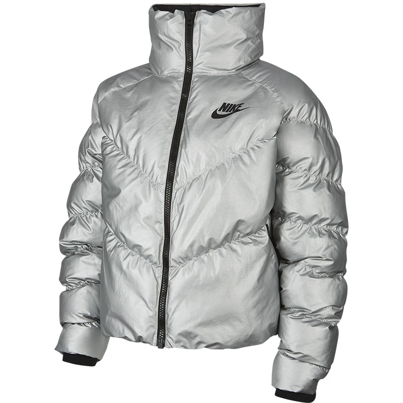 Куртка жіноча Nike Synthetic Fill Jacket сіра BV3135-095  — фото 1
