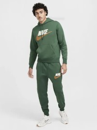 Толстовка чоловіча Nike M NK CLUB BB PO CHNL FTRA зелена FN3104-323 изображение 8