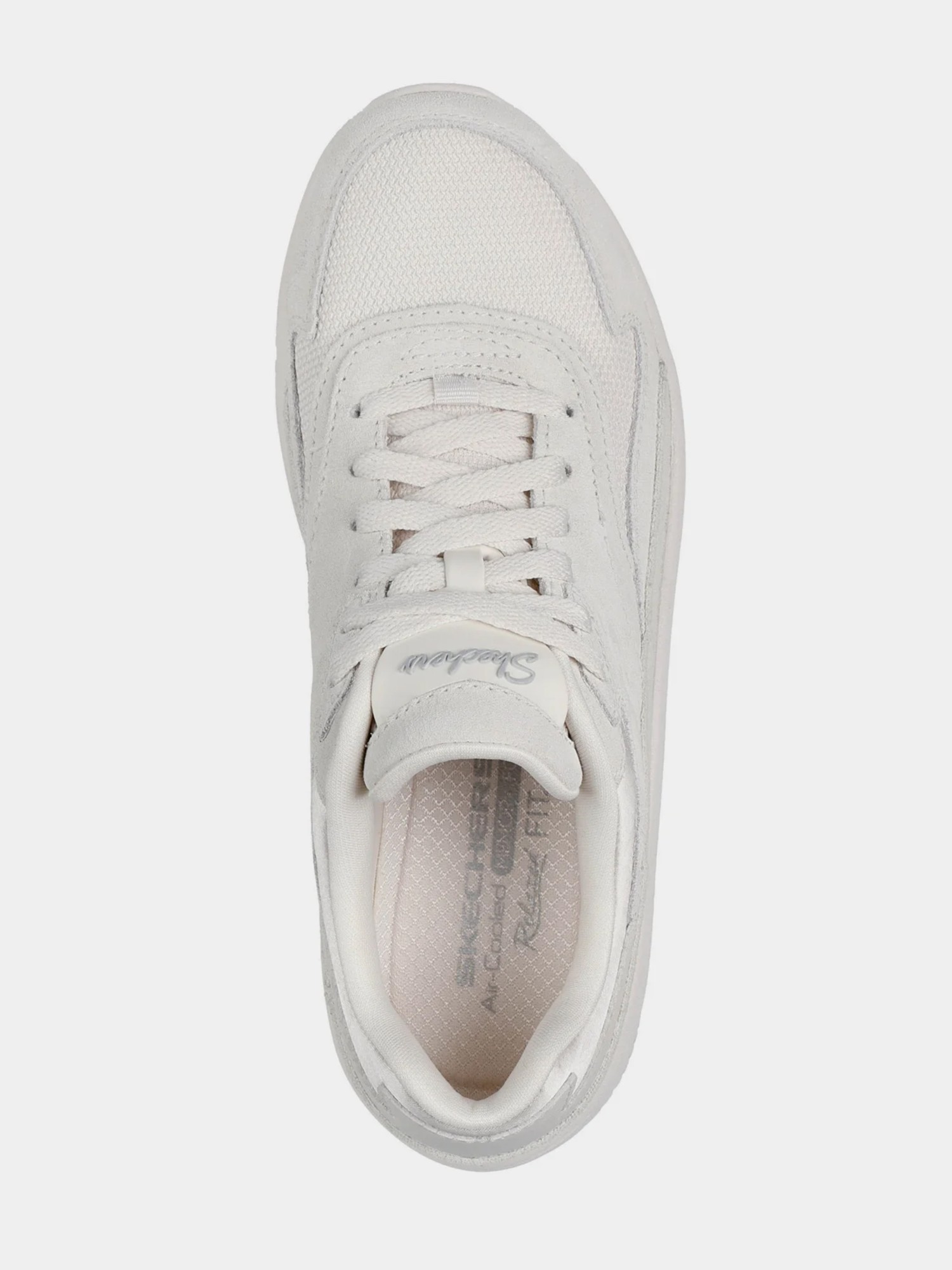 Кроссовки женские Skechers Relaxed Fit®: Modern D'Lux - Free Mind х Superhumans бежевые 158590 OFWT изображение 4