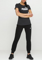 Футболка женская Puma черная 85178707
