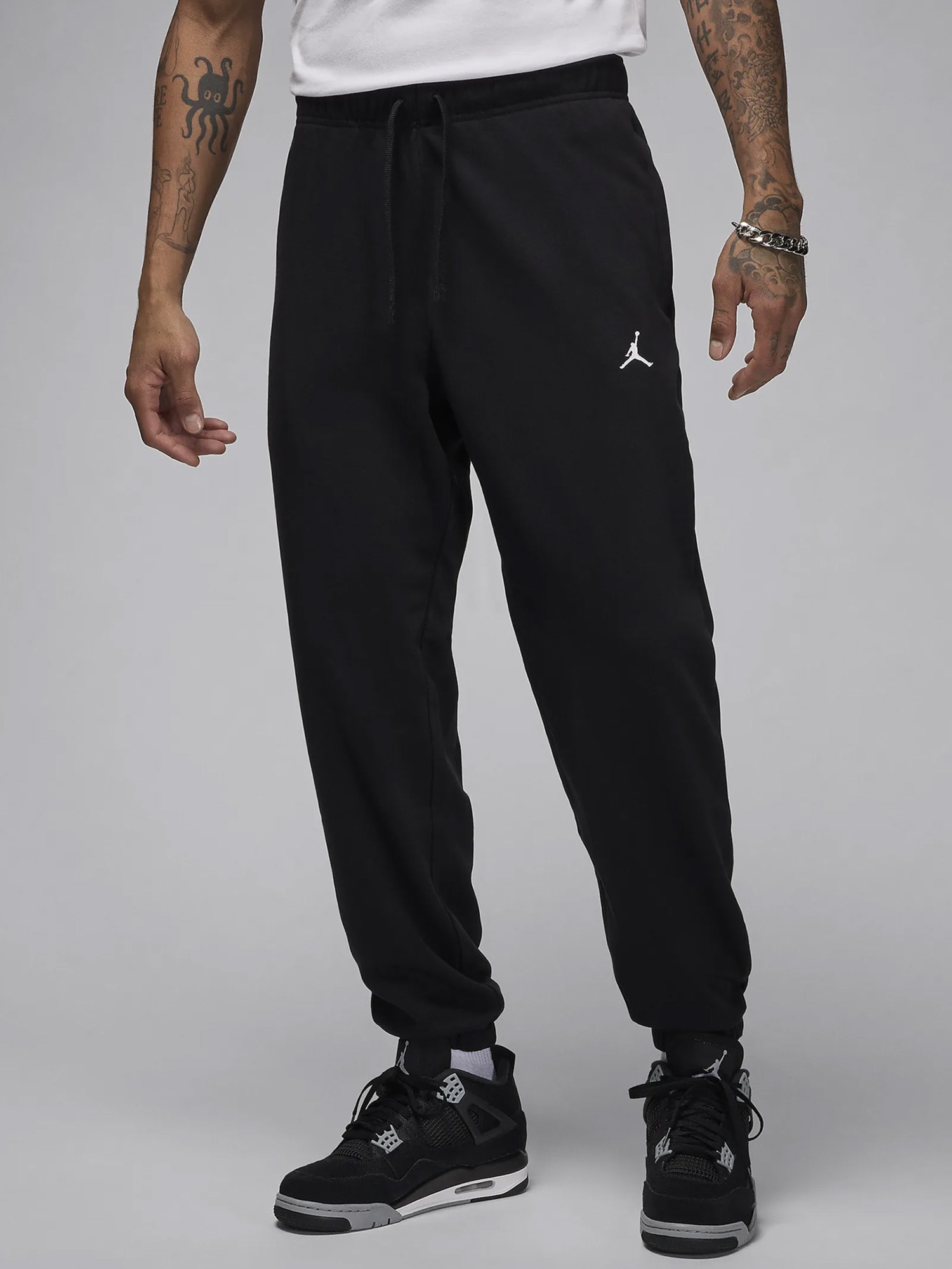 Штани чоловічі Nike M J DF SPRT CSVR FLC PANT чорні FV8608-010 изображение 2