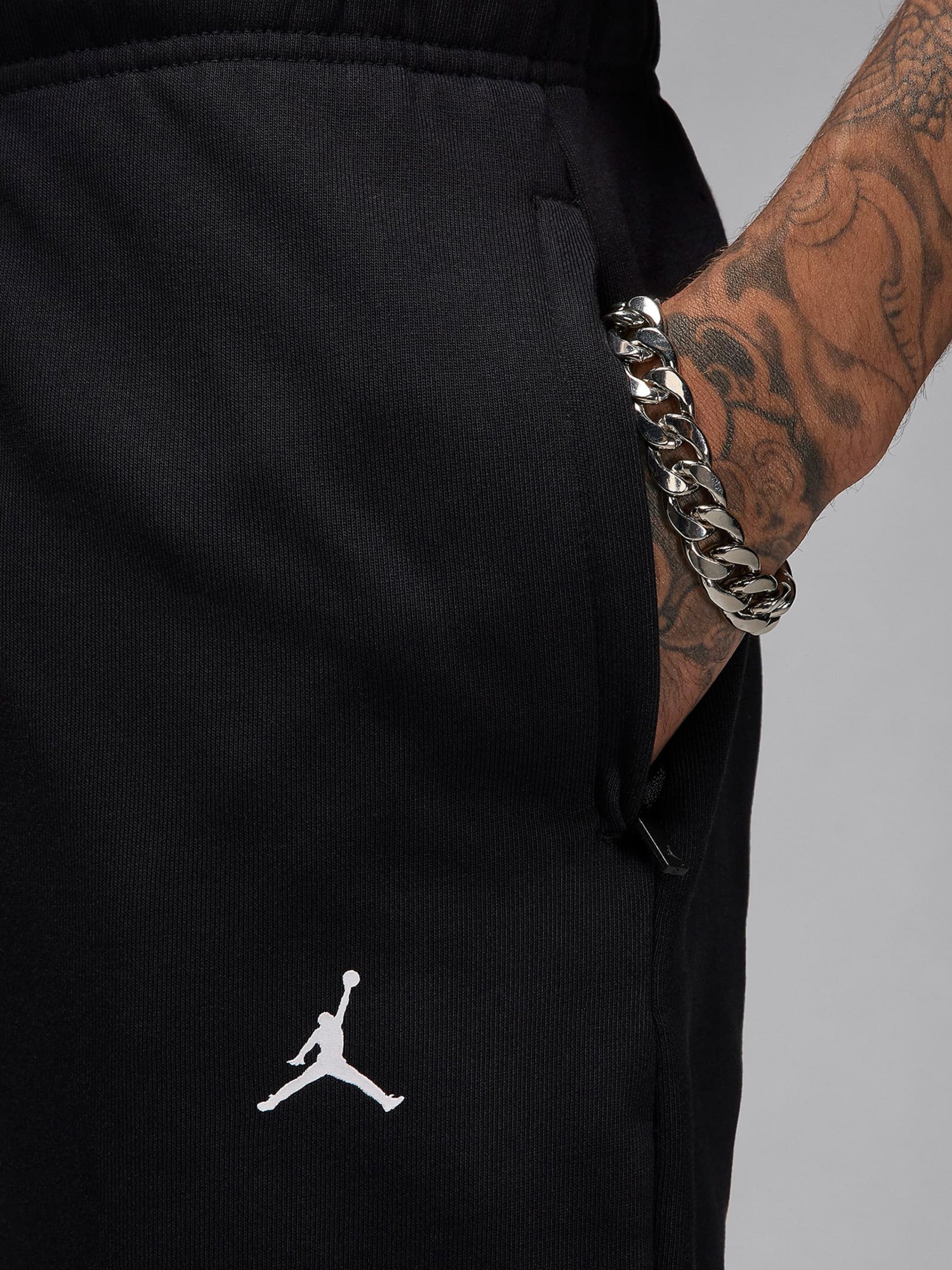 Штани чоловічі Nike M J DF SPRT CSVR FLC PANT чорні FV8608-010 изображение 4