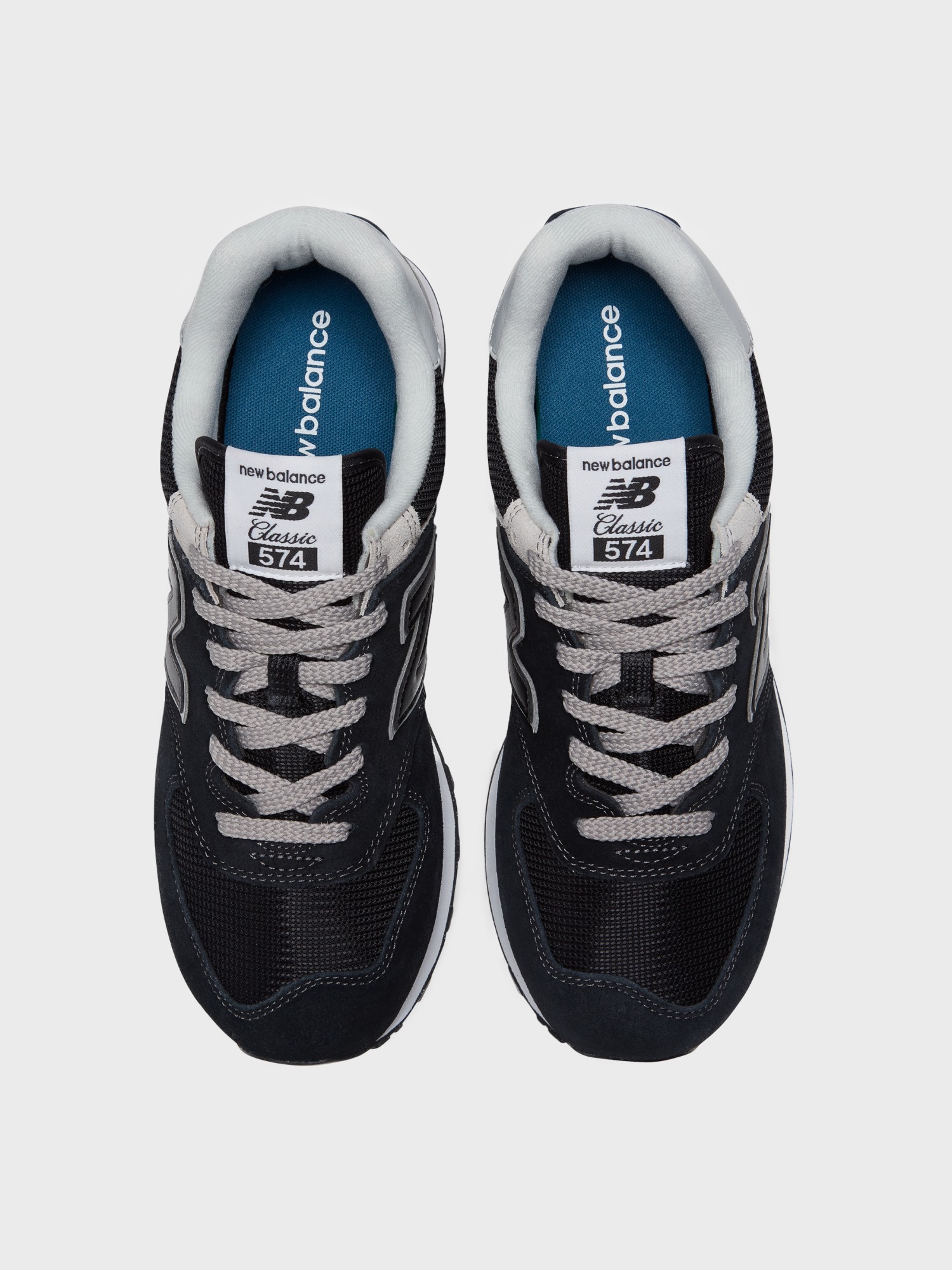 Кроссовки мужские New Balance 574 Classic GL черные ML574EVB изображение 4