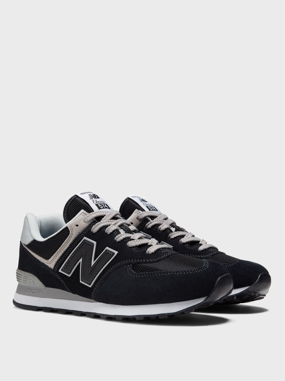Кросівки чоловічі New Balance 574 чорні ML574EVB — фото 5