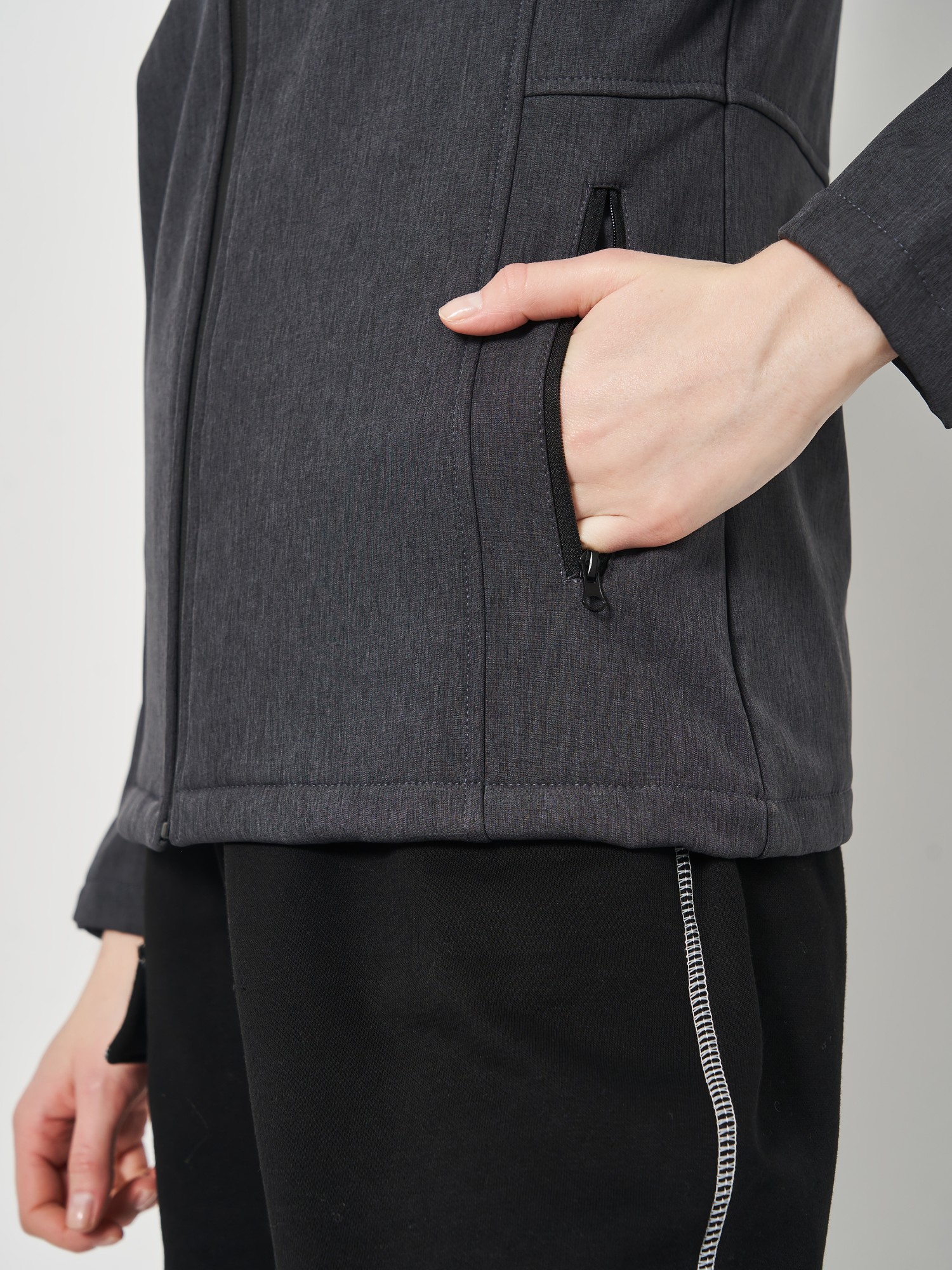 Вітрівка жіноча Radder Kenora сіра 442107-011 изображение 5