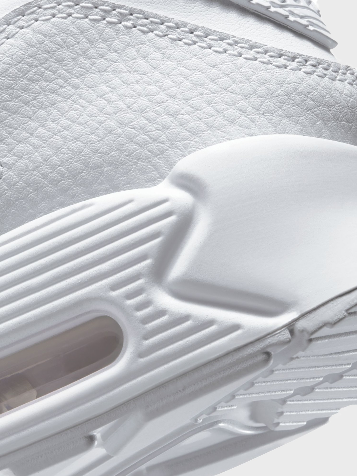 Кроссовки мужские Nike AIR MAX 90 LTR белые CZ5594-100 изображение 5