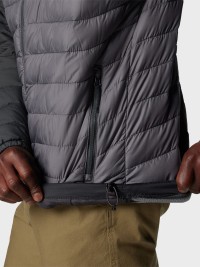 Куртка мужская Columbia Powder Lite™ II Hooded Jacket темно-серая 2086941-023 изображение 6