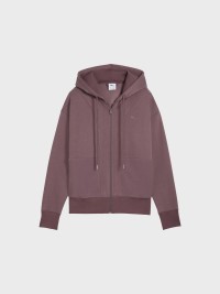 Толстовка жіноча Puma HER Relaxed Full-Zip Hoodie фіолетова 63301188 изображение 5