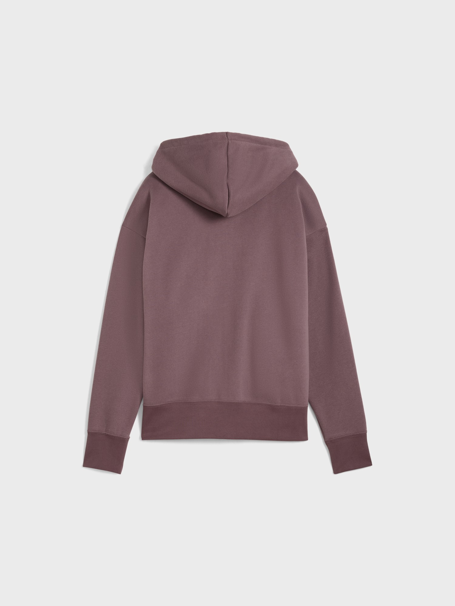 Толстовка женская Puma HER Relaxed Full-Zip Hoodie фиолетовая 63301188 изображение 6