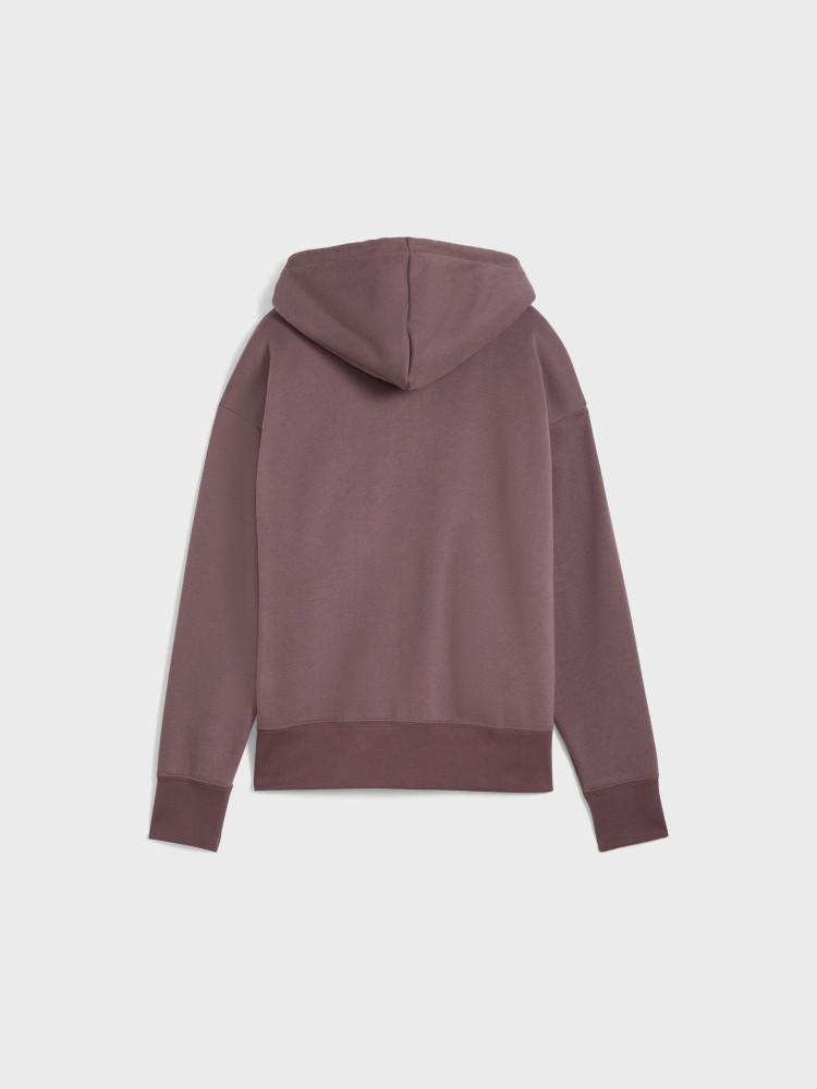 Толстовка жіноча Puma HER Relaxed Full-Zip Hoodie фіолетова 63301188 изображение 6