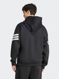 Толстовка чоловіча Adidas M FI 3S HD чорна JD4838 изображение 4