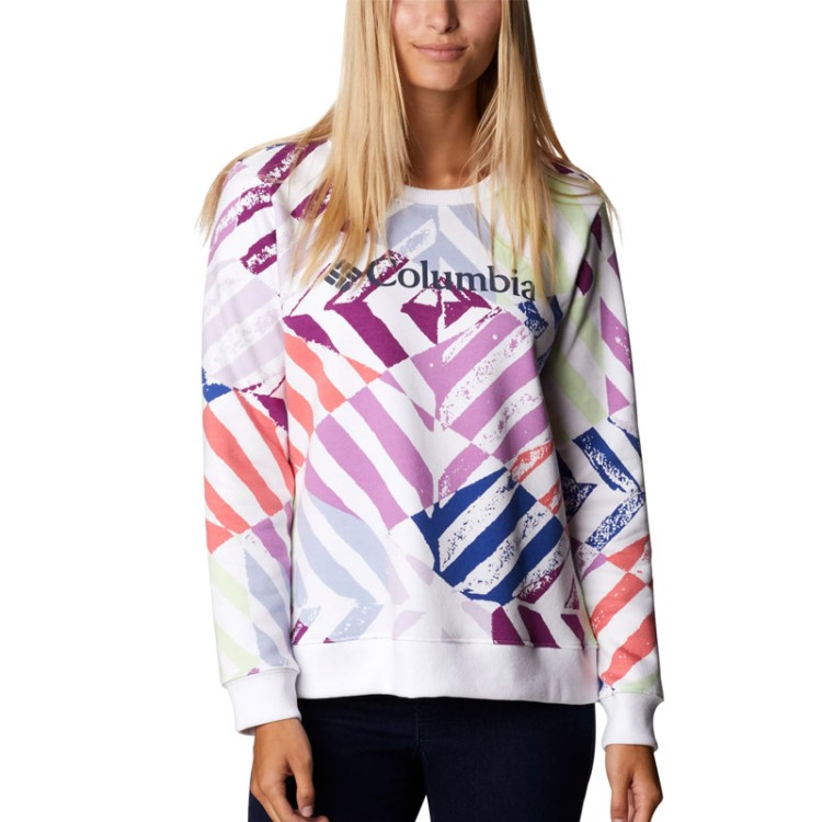 Джемпер женский Columbia Logo™ Printed Crew 1939411-605 изображение 1