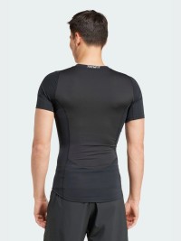 Футболка чоловіча Adidas TF TEE чорна JE6698 изображение 3