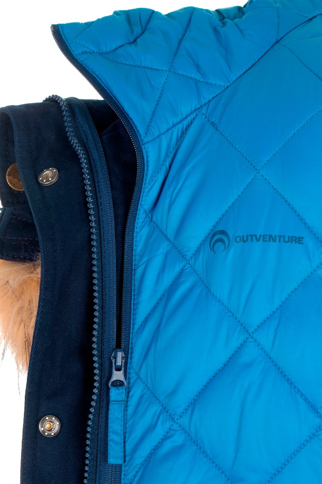 Куртка женская Outventure синяя A18AOUJAW11-Z4 изображение 7