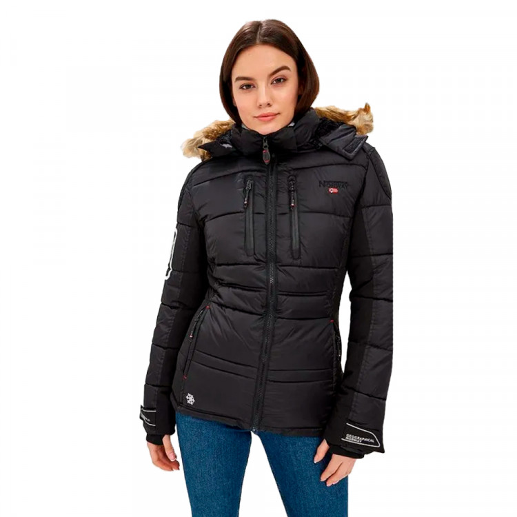 Куртка жіноча Geographical Norway чорна WQ622F-010