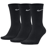 Шкарпетки Nike Value Cotton Crew чорні SX4508-001  изображение 1