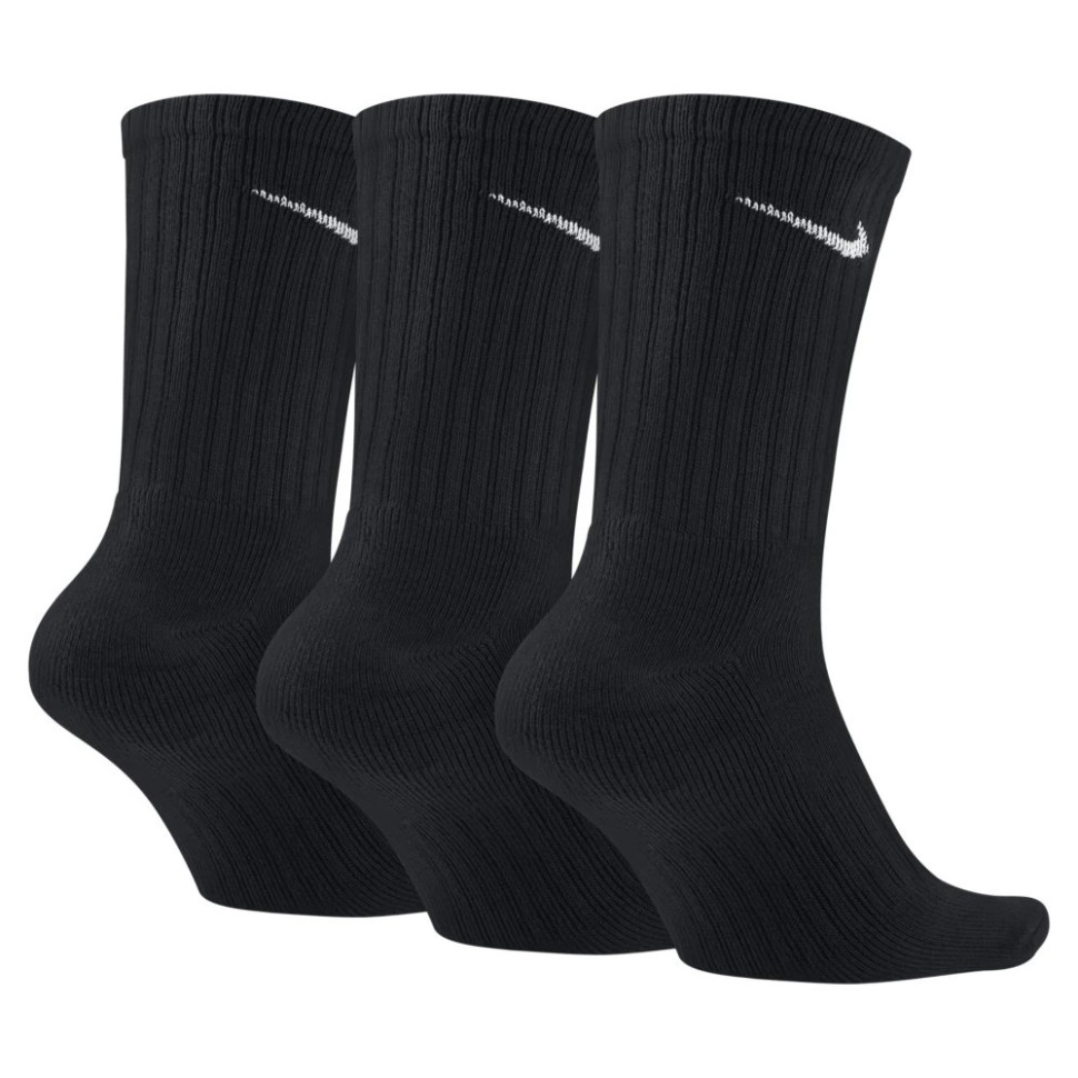 Шкарпетки Nike Value Cotton Crew чорні SX4508-001  — фото 2