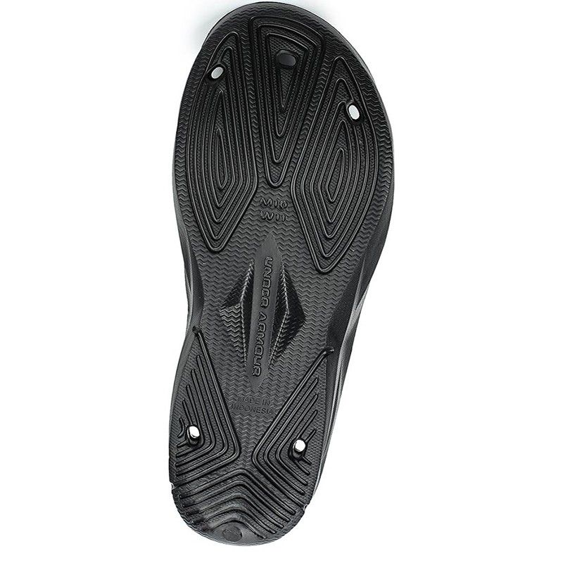 Шлепанцы мужские Under Armour Locker III Slides черные 1287325-001 изображение 3