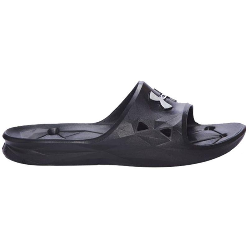 Шлепанцы мужские Under Armour Locker III Slides черные 1287325-001 — фото 1