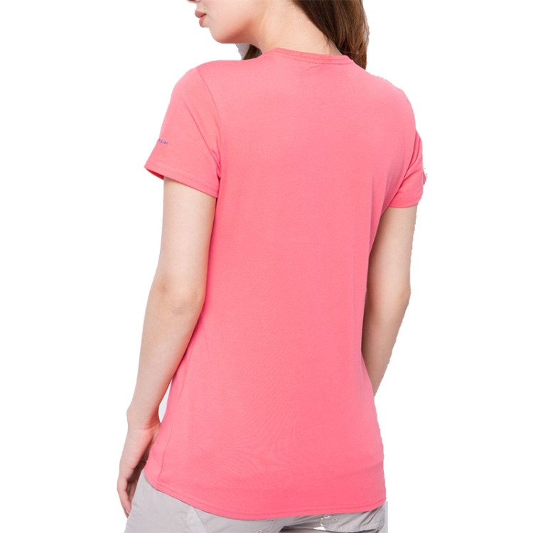Футболка женская Columbia Urban Hike™ розовая 1770391-614 изображение 3