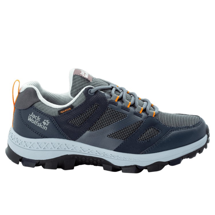 Напівчеревики жіночі Jack Wolfskin Downhill Texapore Low W темно-сині 4044151-1199 изображение 1