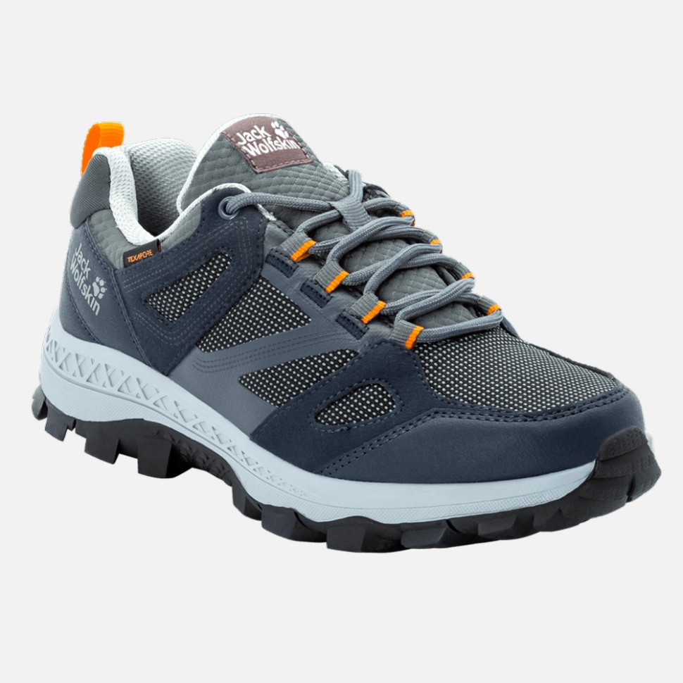 Напівчеревики жіночі Jack Wolfskin Downhill Texapore Low W темно-сині 4044151-1199 — фото 3