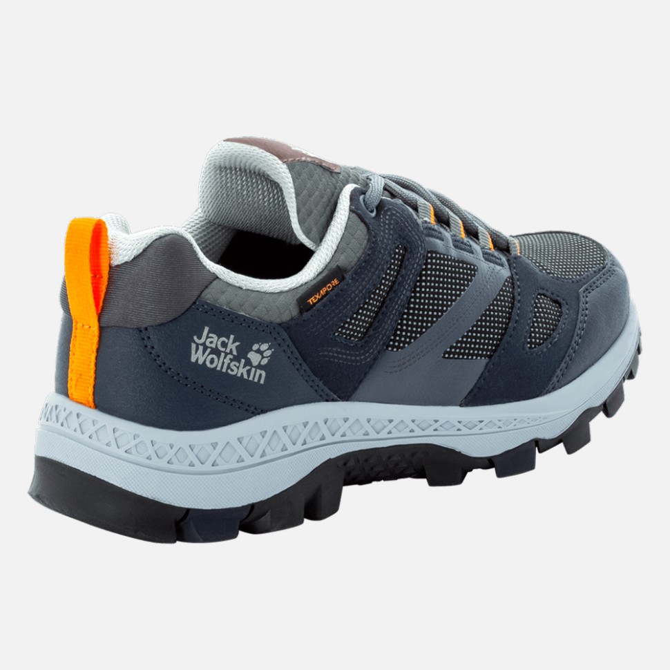 Напівчеревики жіночі Jack Wolfskin Downhill Texapore Low W темно-сині 4044151-1199 — фото 4