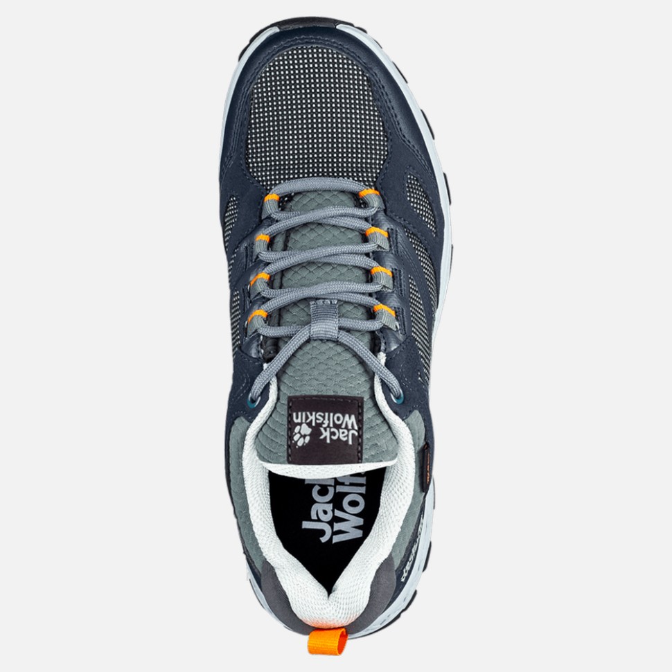 Напівчеревики жіночі Jack Wolfskin Downhill Texapore Low W темно-сині 4044151-1199 изображение 5