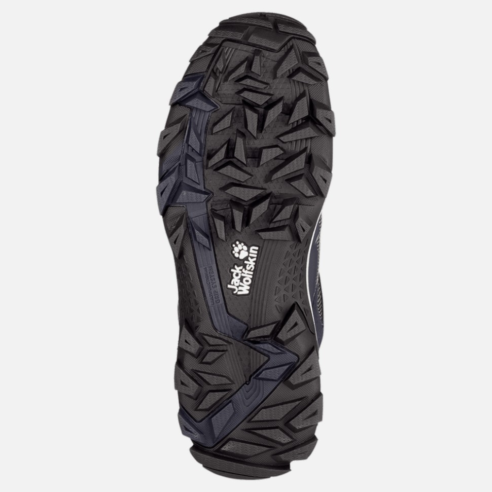 Напівчеревики жіночі Jack Wolfskin Downhill Texapore Low W темно-сині 4044151-1199 — фото 6