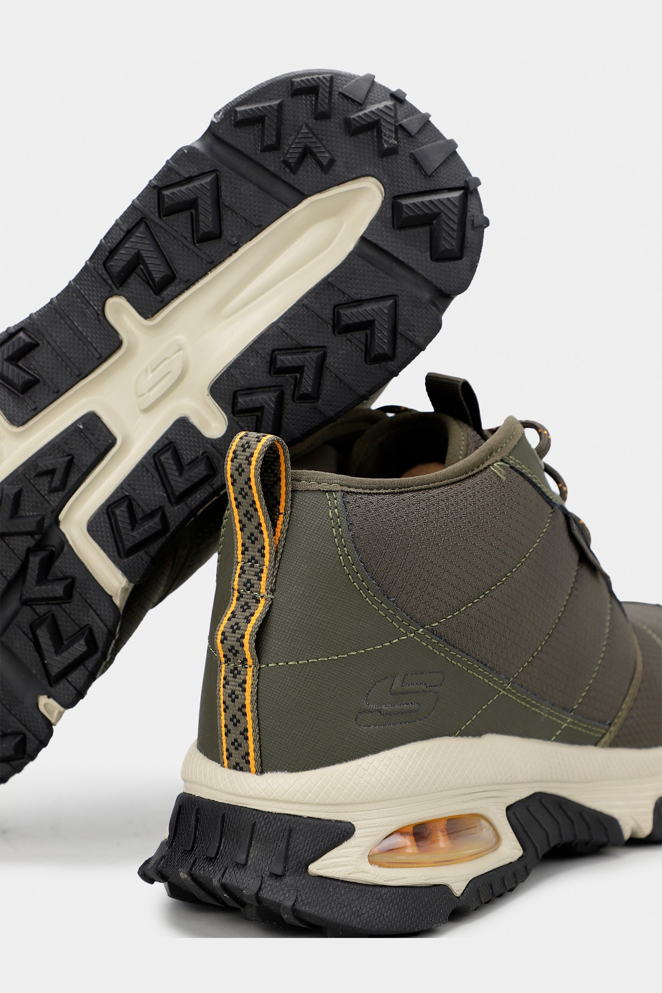 Ботинки мужские Skechers Skech-Air Envoy зеленые 237317 OLV изображение 4