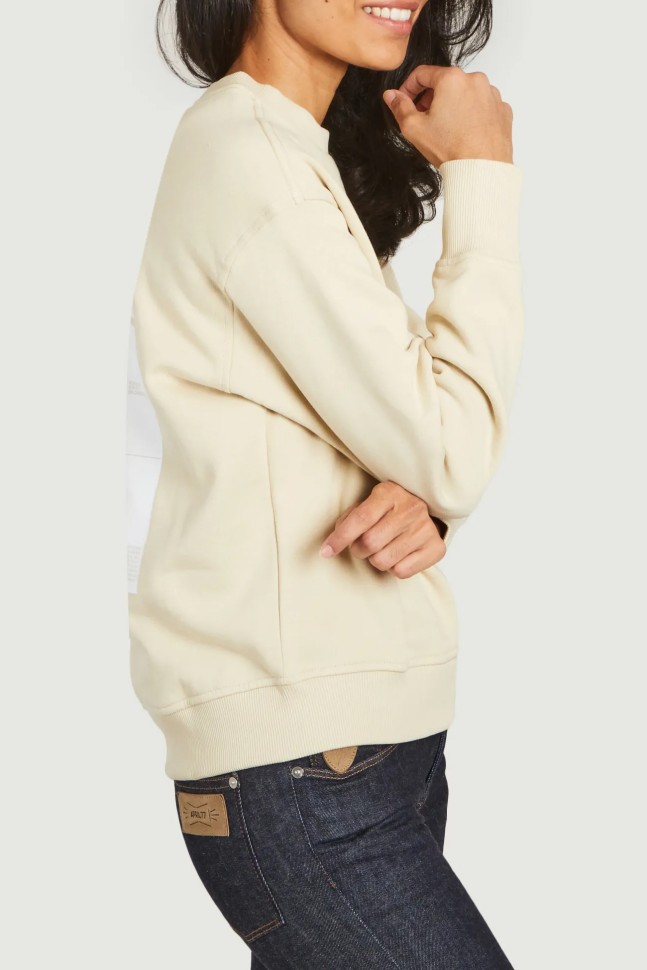 Толстовка женская The North Face W COORDINATES CR бежевая NF0A7X2F3X41 изображение 3