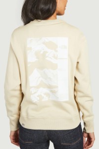 Толстовка женская The North Face W COORDINATES CR бежевая NF0A7X2F3X41 изображение 4