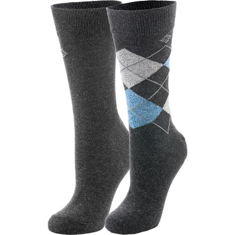Шкарпетки Columbia 2PACK COTTON/ROMB 2 сірі RCS002-GR изображение 1