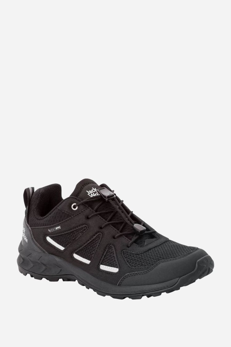 Кроссовки мужские Jack Wolfskin WOODLAND 2 VENT LOW M черные 4051281-6053 изображение 3