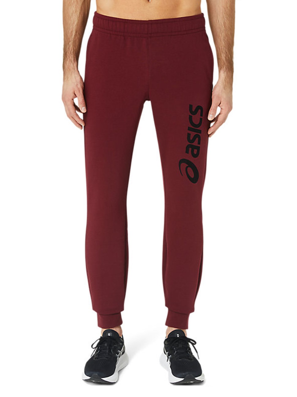 Штани чоловічі Asics ASICS BIG LOGO SWEAT PANT бордові 2031A977-601 — фото 2