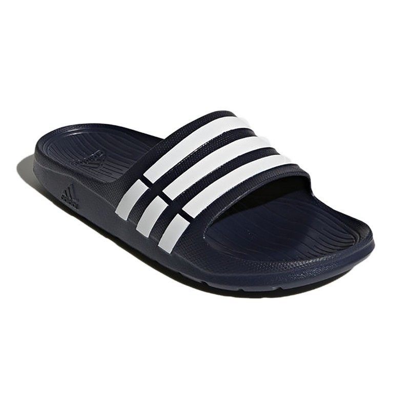 Шлепанцы мужские Adidas Duramo Slide синие G15892 — фото 4