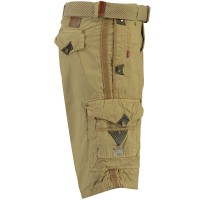Шорты мужские Geographical Norway бежевые SR019H-125 изображение 3