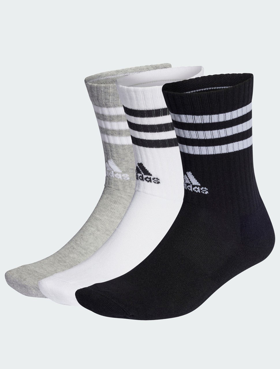 Шкарпетки Adidas 3S C SPW CRW 3P мультиколір IC1323 — фото 2