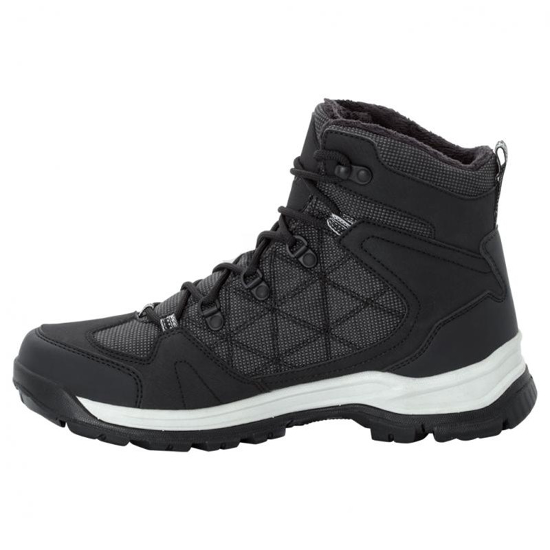 Чоботи чоловічі Jack Wolfskin COLD TERRAIN TEXAPORE MID чорні 4020502-6053 — фото 4