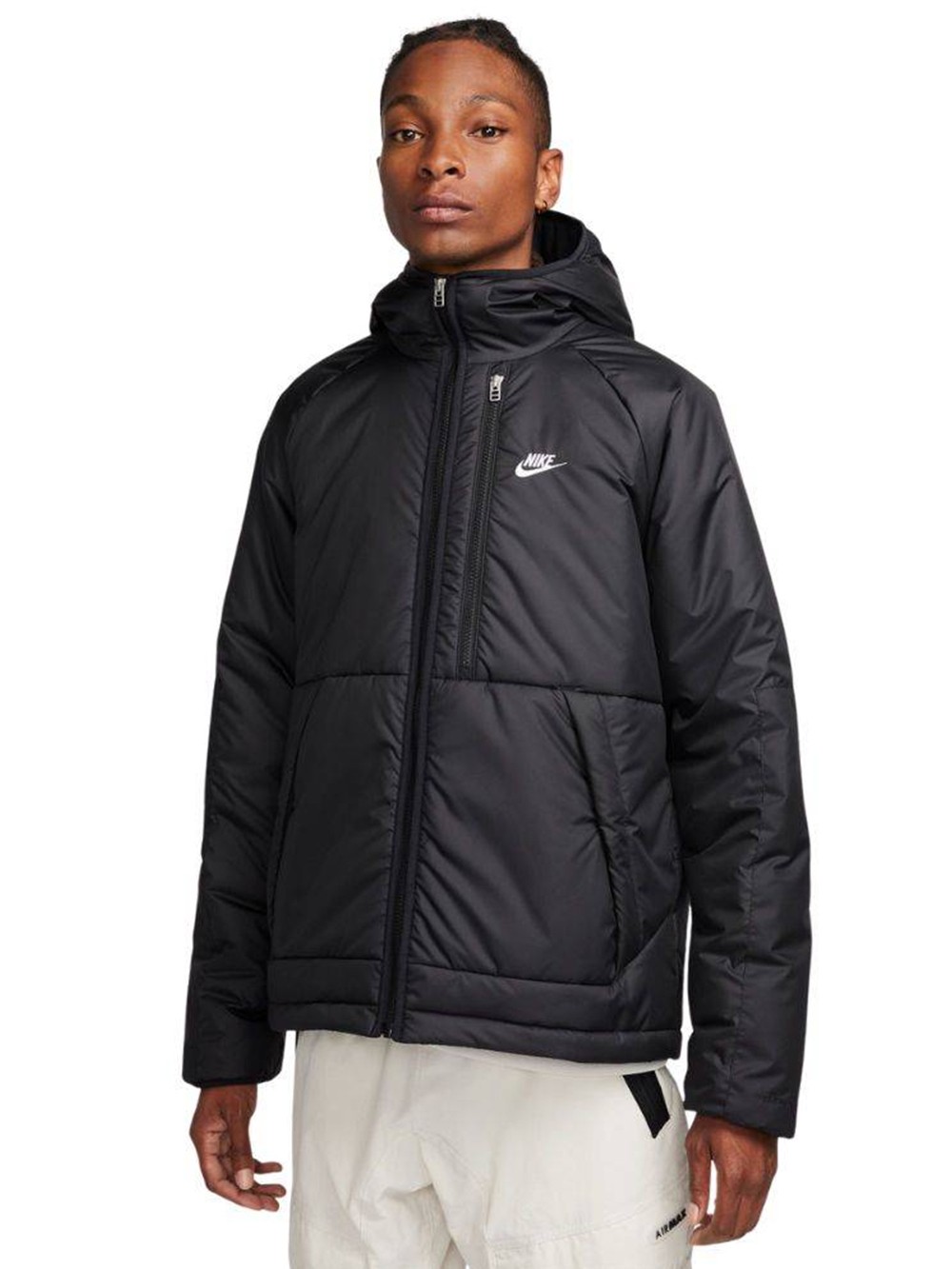 Куртка мужская Nike M NSW TF RPL LEGACY HD JKT черная DX2038-010 изображение 2