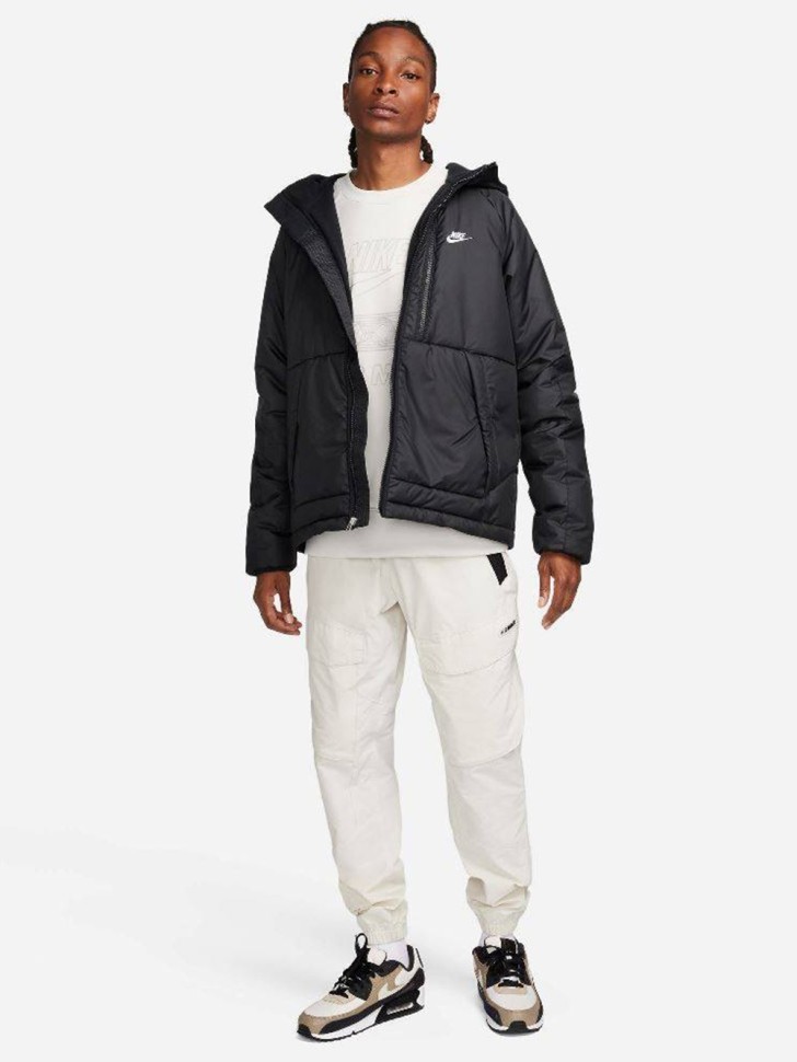 Куртка чоловіча Nike M NSW TF RPL LEGACY HD JKT чорна DX2038-010 изображение 4
