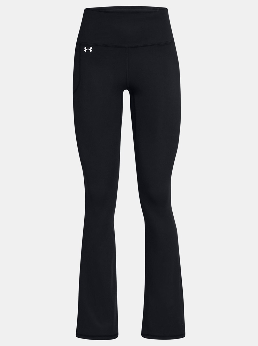 Леггинсы женские Under Armour Motion Flare Pant черные 1379176-003 изображение 6