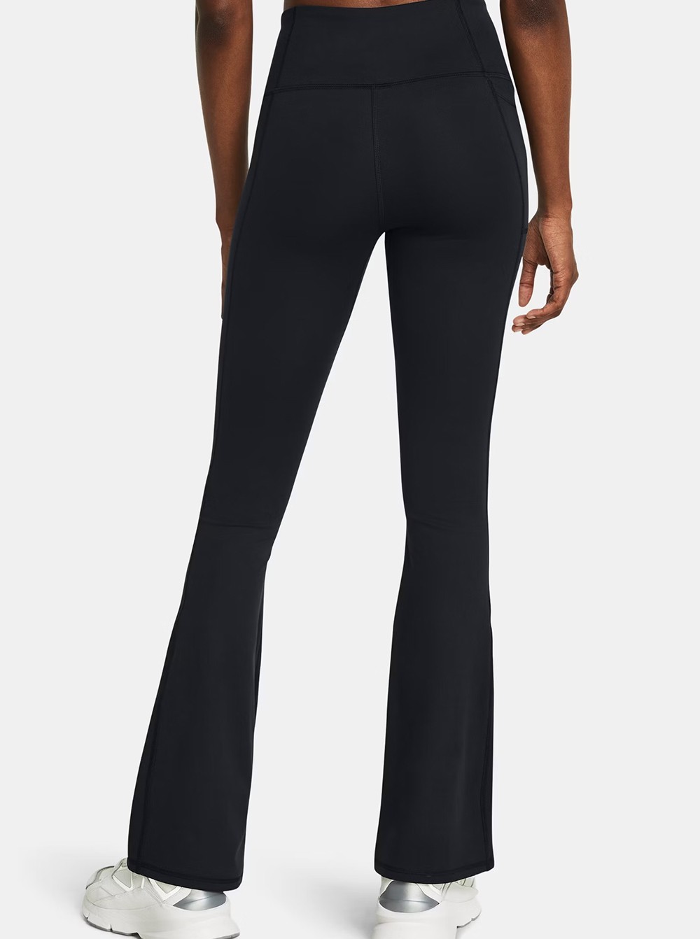 Леггинсы женские Under Armour Motion Flare Pant черные 1379176-003 изображение 9