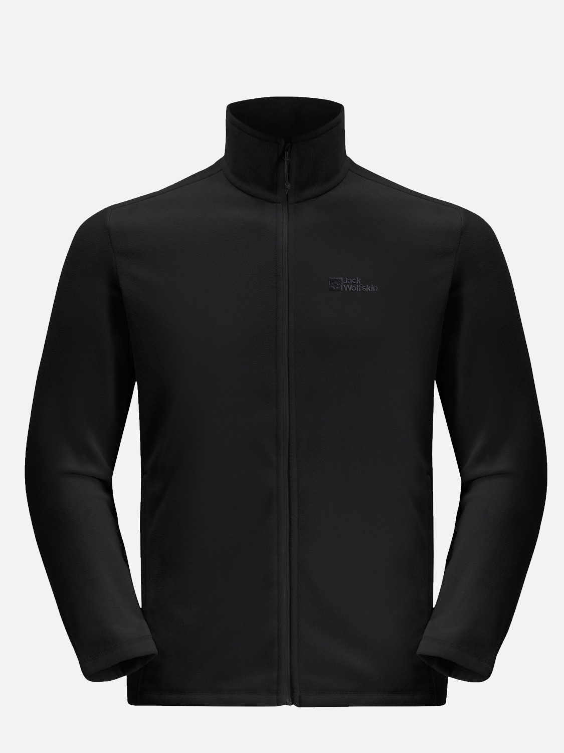 Толстовка чоловіча Jack Wolfskin TAUNUS FZ M чорна 1711451-6000 изображение 5